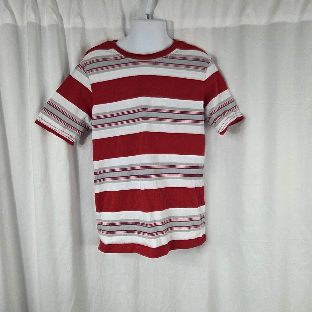 Wonder Nation Boys Size Small Short Sleeve Crew Neck Multicolor T Shirt